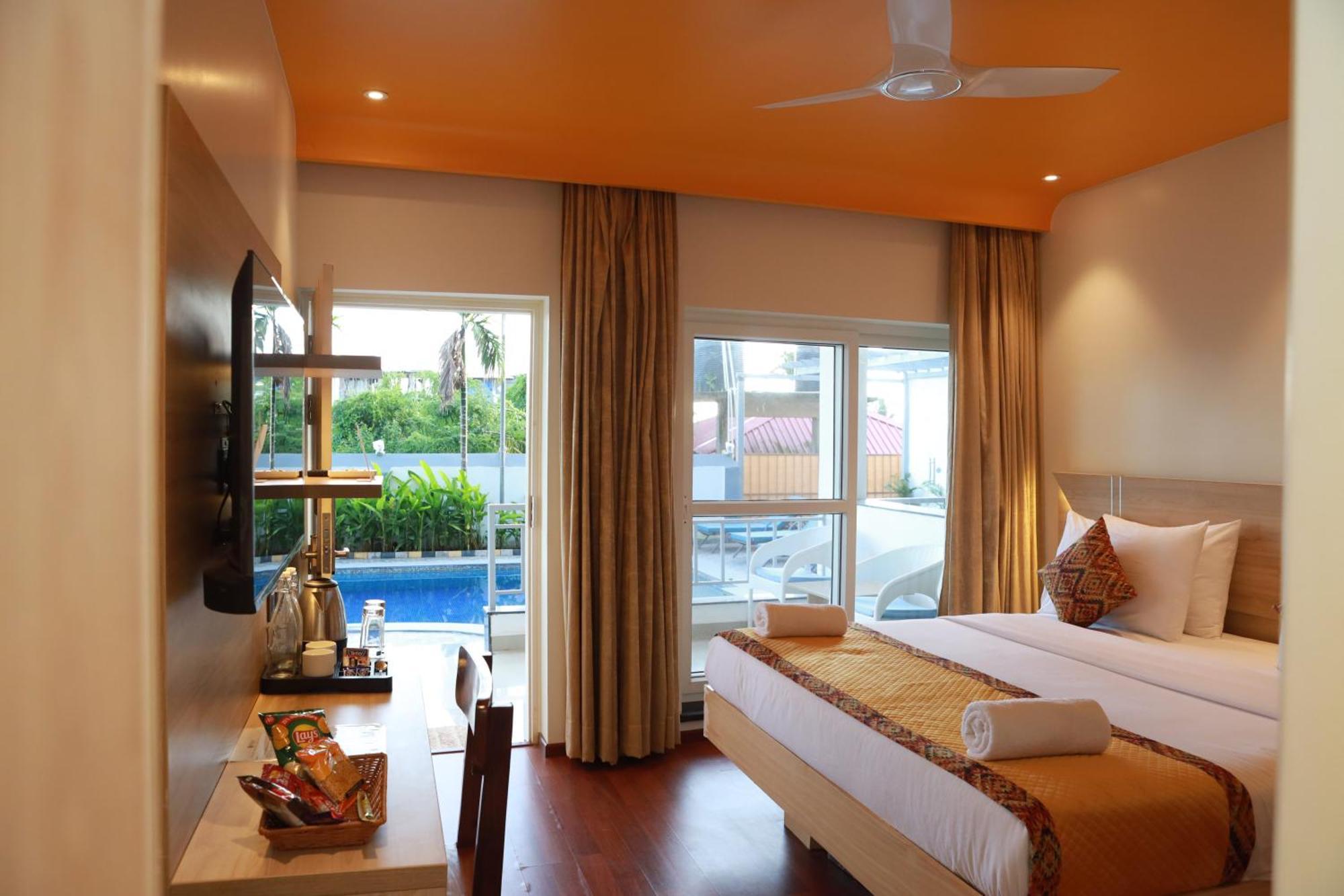 Gracias Cafe & Resort Morjim Dış mekan fotoğraf
